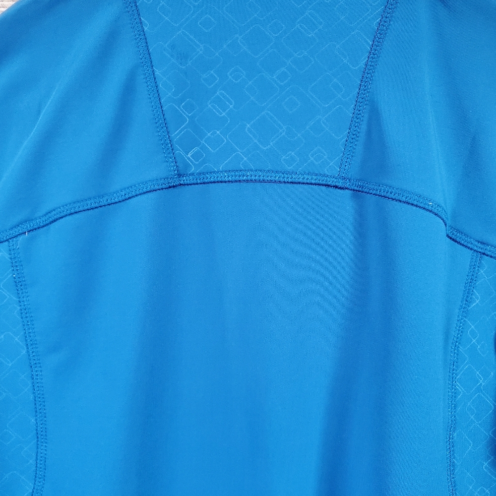 Elevate 1/4 Zip Performance Top Blue Gitchi Gummi Lake Superior Soccer - Picture 6 of 11